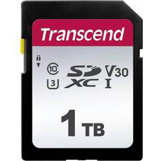 1 TB Schede di memoria Transcend 300S SDXC Class 10 UHS-I U3 V30 100/40MB/s 1TB