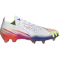 Adidas Predator Edge.1 Low FG - Cloud White/Solar Yellow/Power Blue