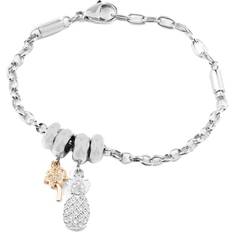 Gråa Armband Morellato "Damarmband SCZ1101 Rostfritt stål (19 cm)