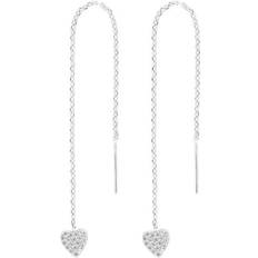 Smykker Joanli Nor Hayleynor Earrings - Silver/Transparent