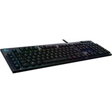 Logitech g815 gaming tastatur Logitech 920009088 G G815-Standard-USB-Mechanical-QWERTZ-Black