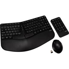 Teclados V7 V7-Teclado Ratón Inalámbrico CKW400ES Negro Español