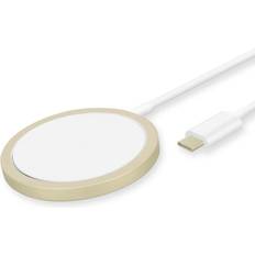 Magnetic wireless charger Guess MagSafe Charger for iPhone Magnetic Wireless Charger 15W Gold