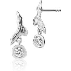 Izabel Camille Fairy Earrings - Silver/Transparent