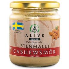 Cashewsmör Alive Foods Raw, Ekologiskt & Stenmalet Cashewsmör