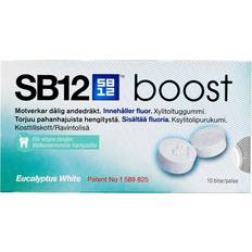 Sukkerfritt Tyggegummi SB12 Boost Eucalyptus White Chewing Gum 10st