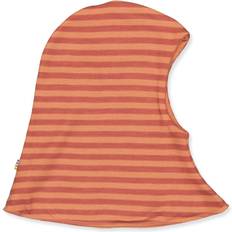 Orange Balaklavor Barnkläder Joha Reversible Elephant Hat Balaclava - Red Stripe