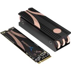 Sabrent Hard Drives Sabrent 2TB Rocket NVMe PCIe 4.0 M.2 2280 Internal SSD with Heatsink SB-ROCKET-NVME4-HTSK-2TB