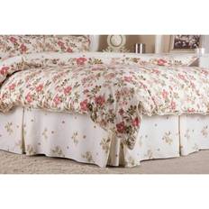 Katoen Hoeslakens Belledorm Wild Rose Inbouwvolant Beige