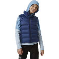 Bleu Gilets Rembourrés Helly Hansen Gilet Polaire Junior Sfjord Down Jacket 2.0 - Ocean Bleu