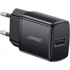 Ugreen Batterier & Opladere Ugreen Wall charger ED011, USB, 2.1A (black)