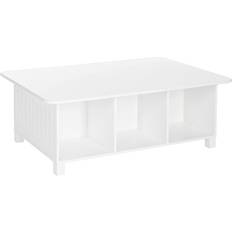 Kids Activity Table With 6 Storage Cubbies