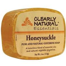 Clearly Natural Essentials Glycerin Bar Soap Honeysuckle 4 oz