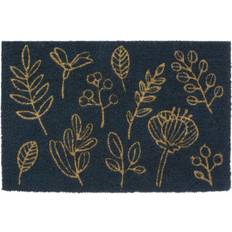 Gomma Tappeti d'ingresso Premier Housewares Sustain Botanical Doormat Nero