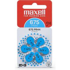 Batteri 675 Maxell 675 hörapparatsbatteri 6-pack