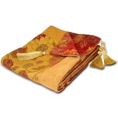 Riva Home Paoletti ZURICH/TH2/GLD Zurich Blankets Gold, Yellow (180x)