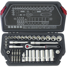 Bato Hylsnyckelsatser 3/8" SplineLock 6-24mm kort. 8-19mm lång. Hylsnyckel