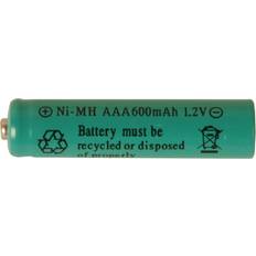 1.2V Ni-MH AAA Rechargeable Battery 600mAh Compatible
