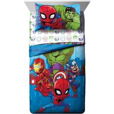 Super Heroes Bed Set Jay Franco Marvel Super Hero Adventures Avengers Heroes Amigos Bedding Set 4 Piece