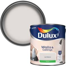 Dulux just walnut Dulux Just Walnut Silk Emulsion Paint Ceiling Paint, Wall Paint 2.5L