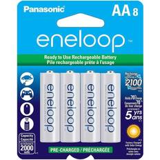 Eneloop aa rechargeable batteries Panasonic BK-3MCCA8BA eneloop Rechargeable Batteries (AA; 8 pk)