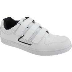 Schuhe Dek Mens Charing Cross Touch Fastening Trainers (12 UK) (White)