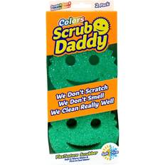 Gröna Disksvampar Scrub Daddy Green Twin Pack 2