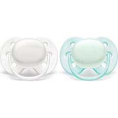 Philips Avent 0-6M 2-Pack Ultra Air Pacifiers In White/green green 0-6 Months