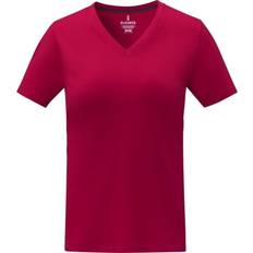 Womens/Ladies Somoto V Neck T-Shirt (White)