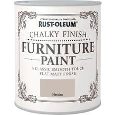 Paint Rust-Oleum Chalk Chalky Paint Hessian 125ML Wood Paint