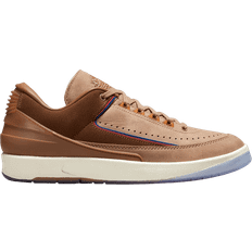 Men - Nike Air Jordan 2 Shoes NIKE Air Jordan 2 Low Two 18 M - Rocky Tan/British Tan/Gym Red