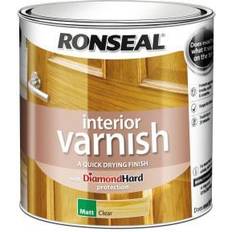 Paint Ronseal Quick Dry Diamond Hard Interior Varnish Wood Protection