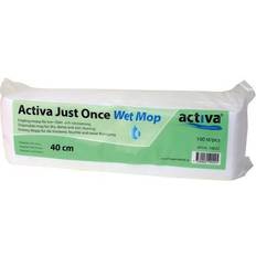 Activa Rengøringsudstyr Activa engangsmopper 40cm 100stk