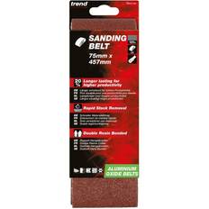 Trend Sanding Belt 75 x 457mm 120G (Pack 3) AB/B75/120A