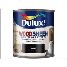 Dulux Quick Dry Interior/ Exterior Woodsheen Ebony Black