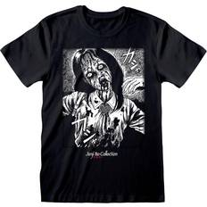 Junji ito Junji-Ito Junji-Ito Unisex T-shirt för vuxna som blöder Black/White