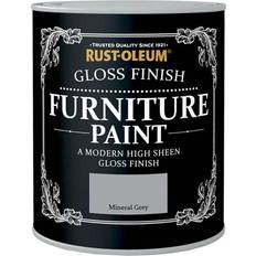 Rust-Oleum Gloss Furniture Paint Mineral Wood Paint Grey