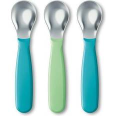 Nuk Cutlery Toddler Baby Spoon BPA Free 3 Pack Neutral