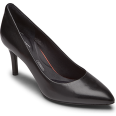 Shoes Rockport Women's Total Motion 75mm Pointy Pump, M, Leather