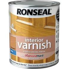 Ronseal 36819 Interior Varnish Quick Dry Wood Protection 0.25L