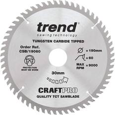 Trend CSB/19060 CraftPro Saw Blade 190mm x 60 th. x 30mm