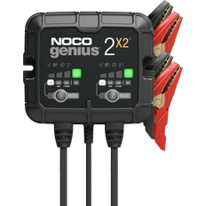 Genius 2x2 Noco 2X2 Batterioplader til 6V og 12V 4000mA (Wet, Gel, MF, CA, EFB, AGM, & Lithium-Ion)