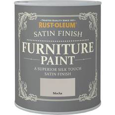 Paint Rust-Oleum Satin Furniture Paint - Mocha Wood Paint 0.75L