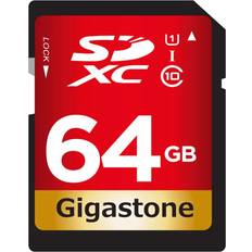 Memory Cards & USB Flash Drives Gigastone DANE-ELEC GS-SDXC80U1-64GB-R Prime Series SDXC Card (64GB)