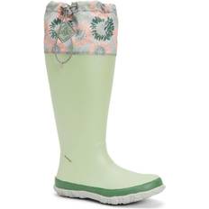 Muckboot Muckboot Forager Tall Green/flower, Dam, Skor, Gummistövlar, Grön