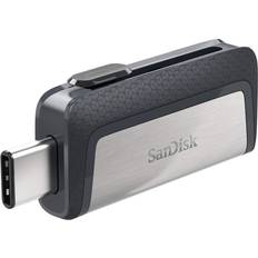 Memory Cards & USB Flash Drives SanDisk 128GB Ultra Dual Drive USB Type-C USB-C, USB 3.1 SDDDC2-128G-G46