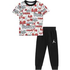 Air jordan pants Barnkläder Jordan Baby Air Comic T-Shirt and Pants Set 0-3M