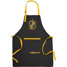 Cinereplicas Harry Potter Delantal Negro, Amarillo (85x70cm)