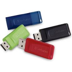 Memory Cards & USB Flash Drives Verbatim 16GB USB 3.0 Flash Drive, 4/Pack Quill