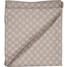 Beige Tablecloths Byon Checki table cloth Tablecloth Beige (150x)